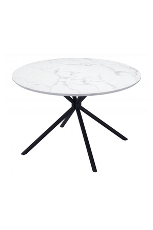   Round Marble Print Dining Table | Oroa.com