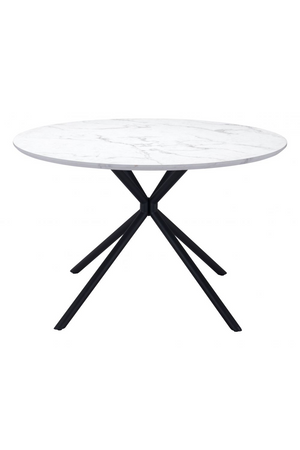   Round Marble Print Dining Table | Oroa.com