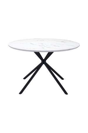   Round Marble Print Dining Table | Oroa.com
