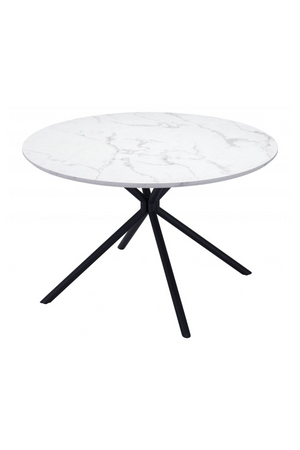   Round Marble Print Dining Table | Oroa.com