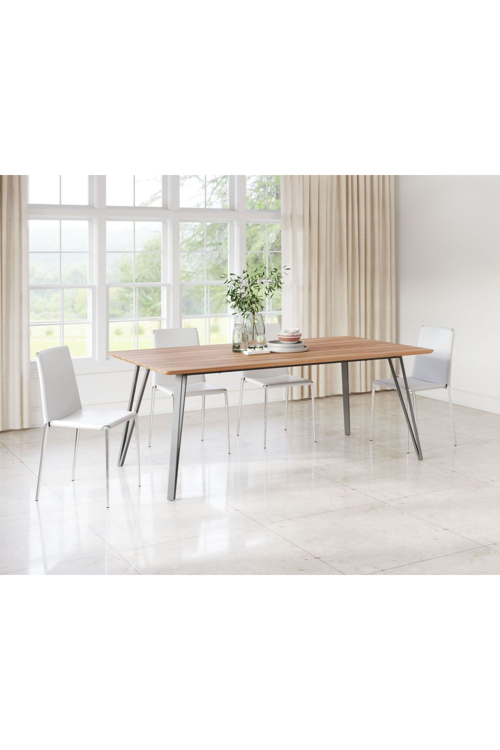   Wooden Rectangular Dining Table | Oroa.com