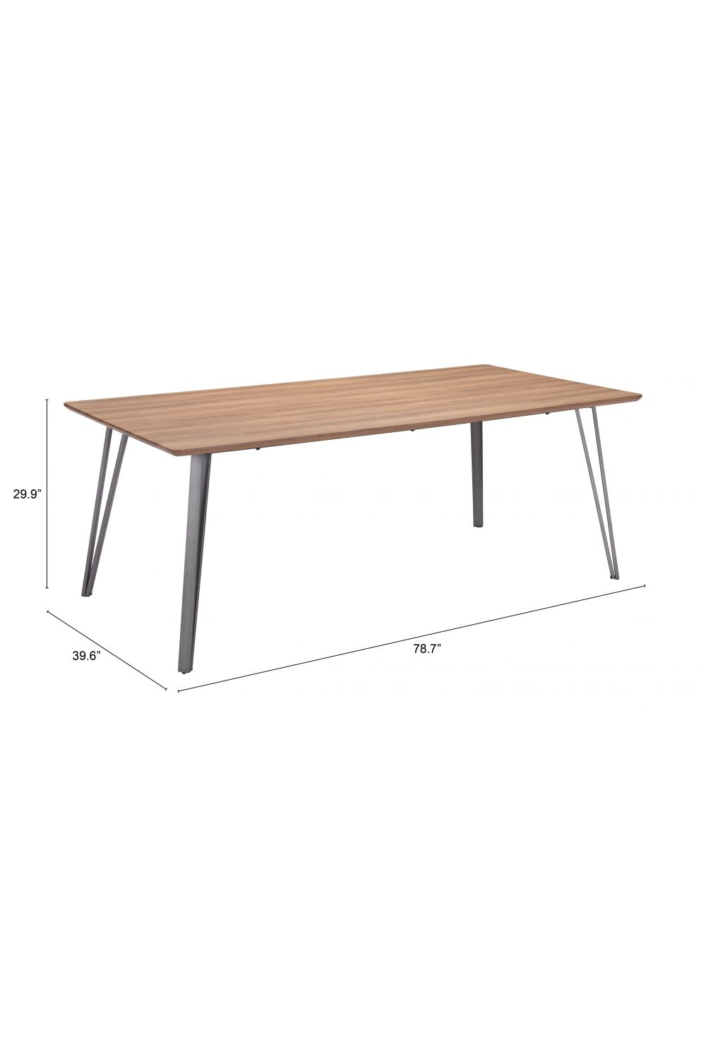   Wooden Rectangular Dining Table | Oroa.com