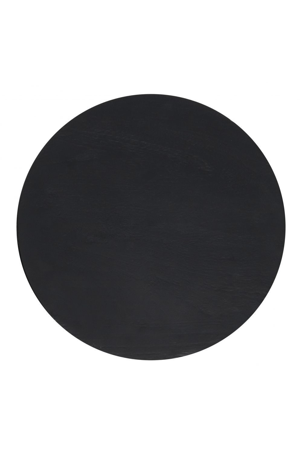   Black Wooden Hourglass Side Table | Oroa.com