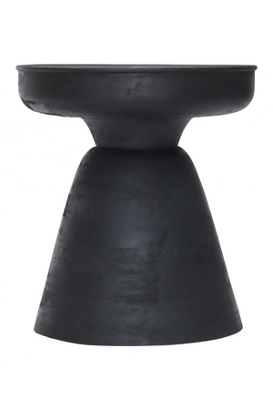   Black Mango Wood Side Table | Oroa.com