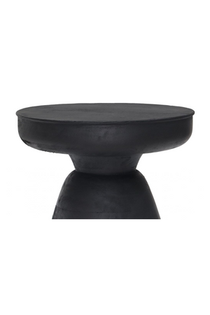   Black Mango Wood Side Table | Oroa.com