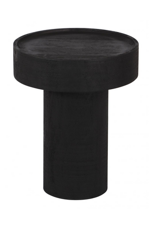   Black Wooden Side Table | Oroa.com