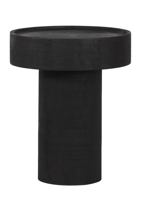   Black Wooden Side Table | Oroa.com