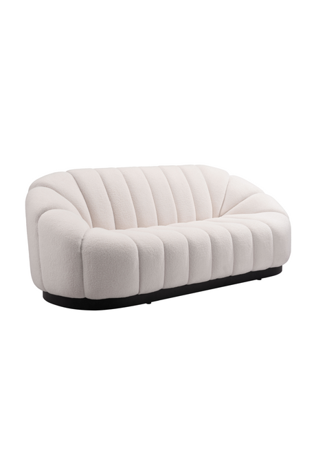   Shearling Channeled Sofa | Oroa.com