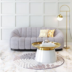   Shearling Channeled Sofa | Oroa.com