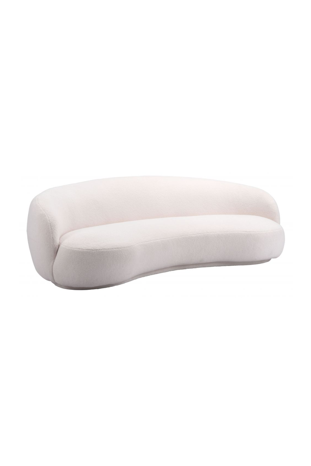   Cream Curved Sofa | Oroa.com