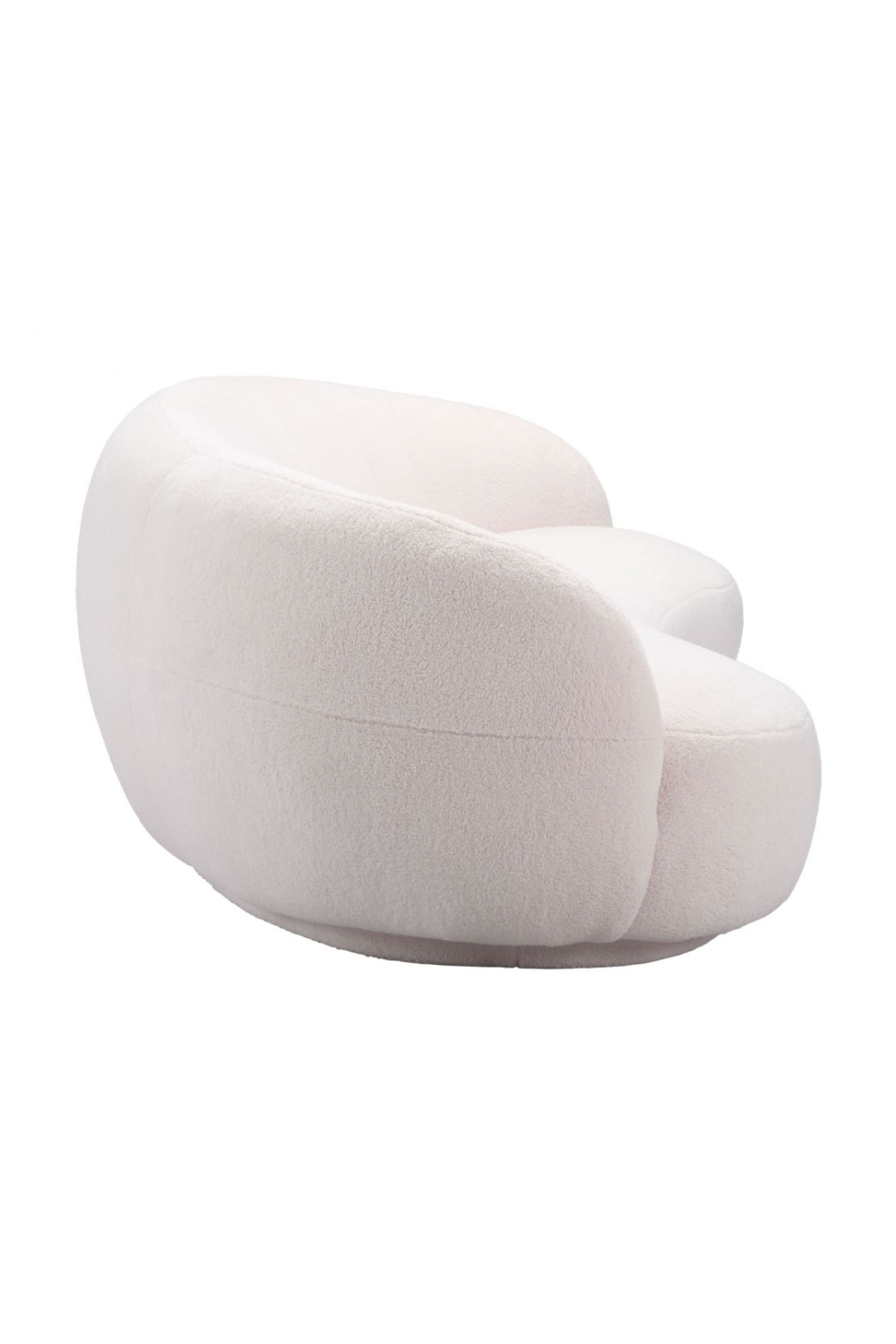   Cream Curved Sofa | Oroa.com