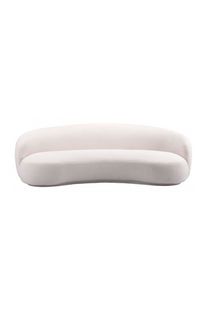   Cream Curved Sofa | Oroa.com