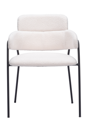   Shearling Style Dining Chairs (2) | Oroa.com