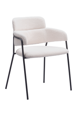   Shearling Style Dining Chairs (2) | Oroa.com