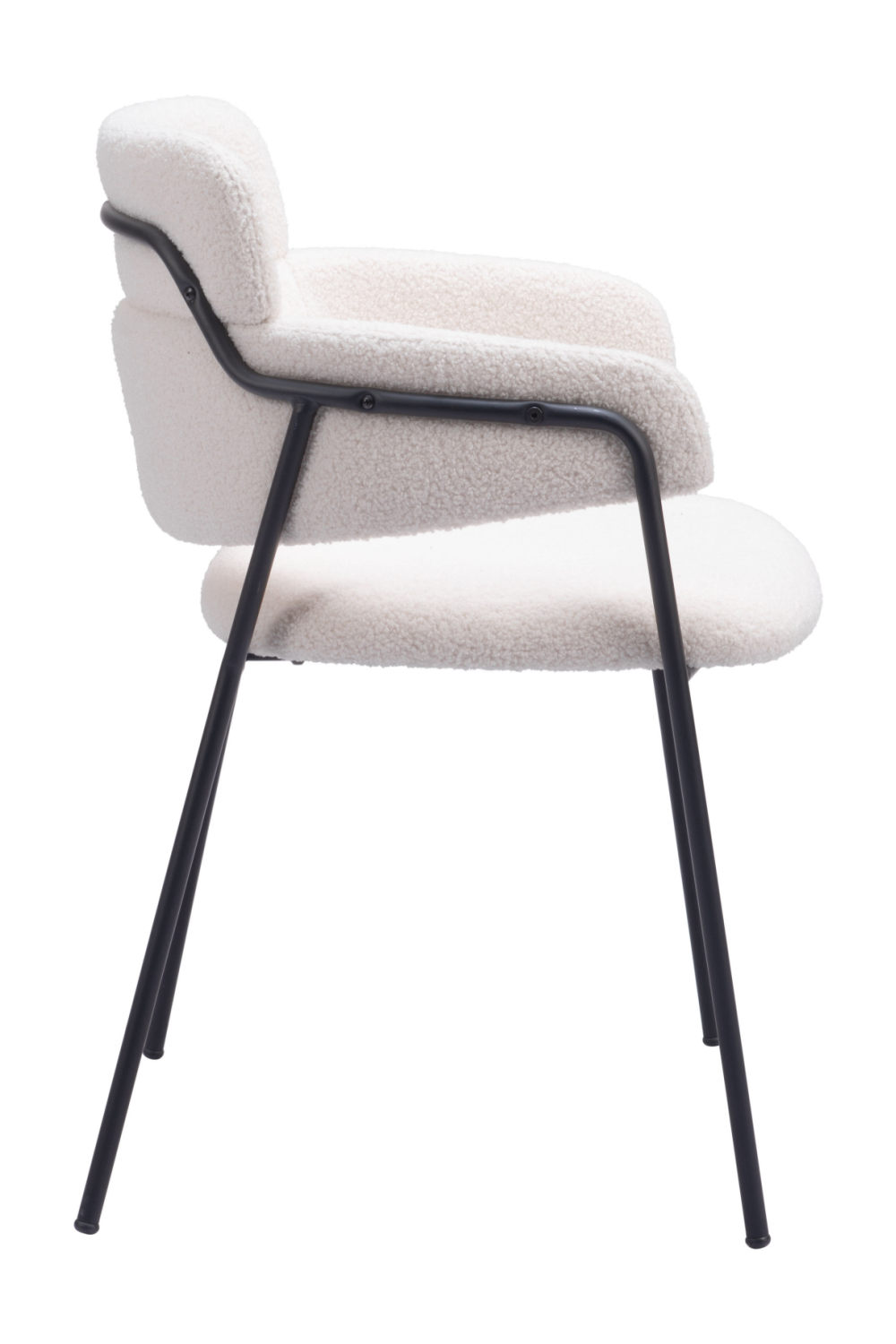   Shearling Style Dining Chairs (2) | Oroa.com
