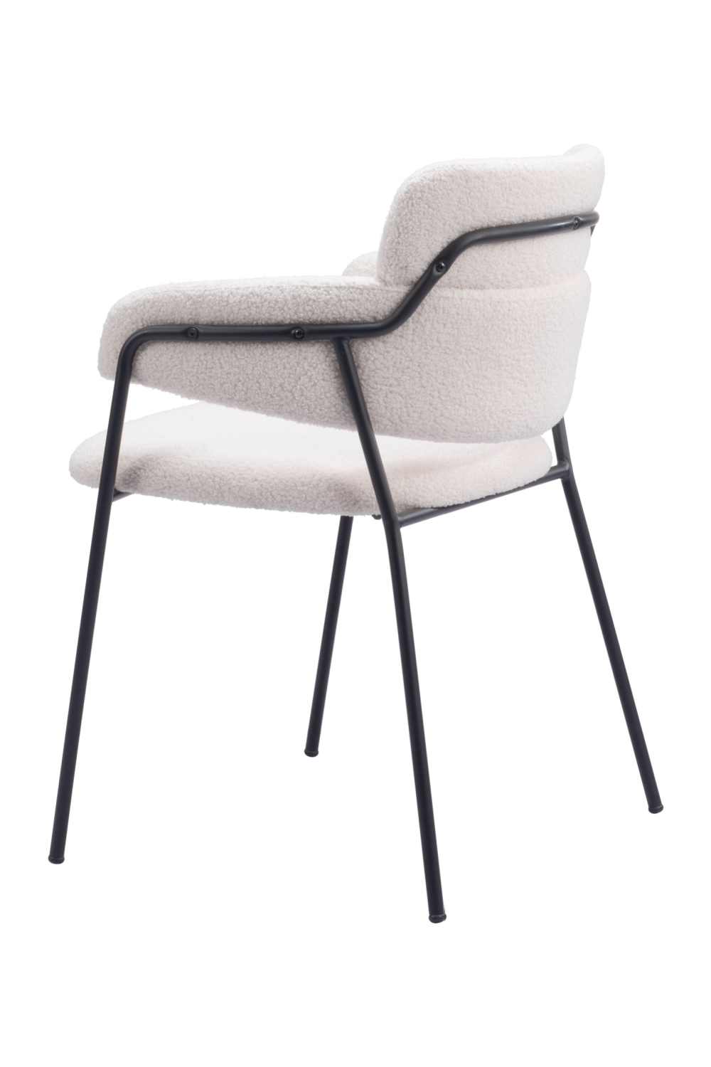   Shearling Style Dining Chairs (2) | Oroa.com