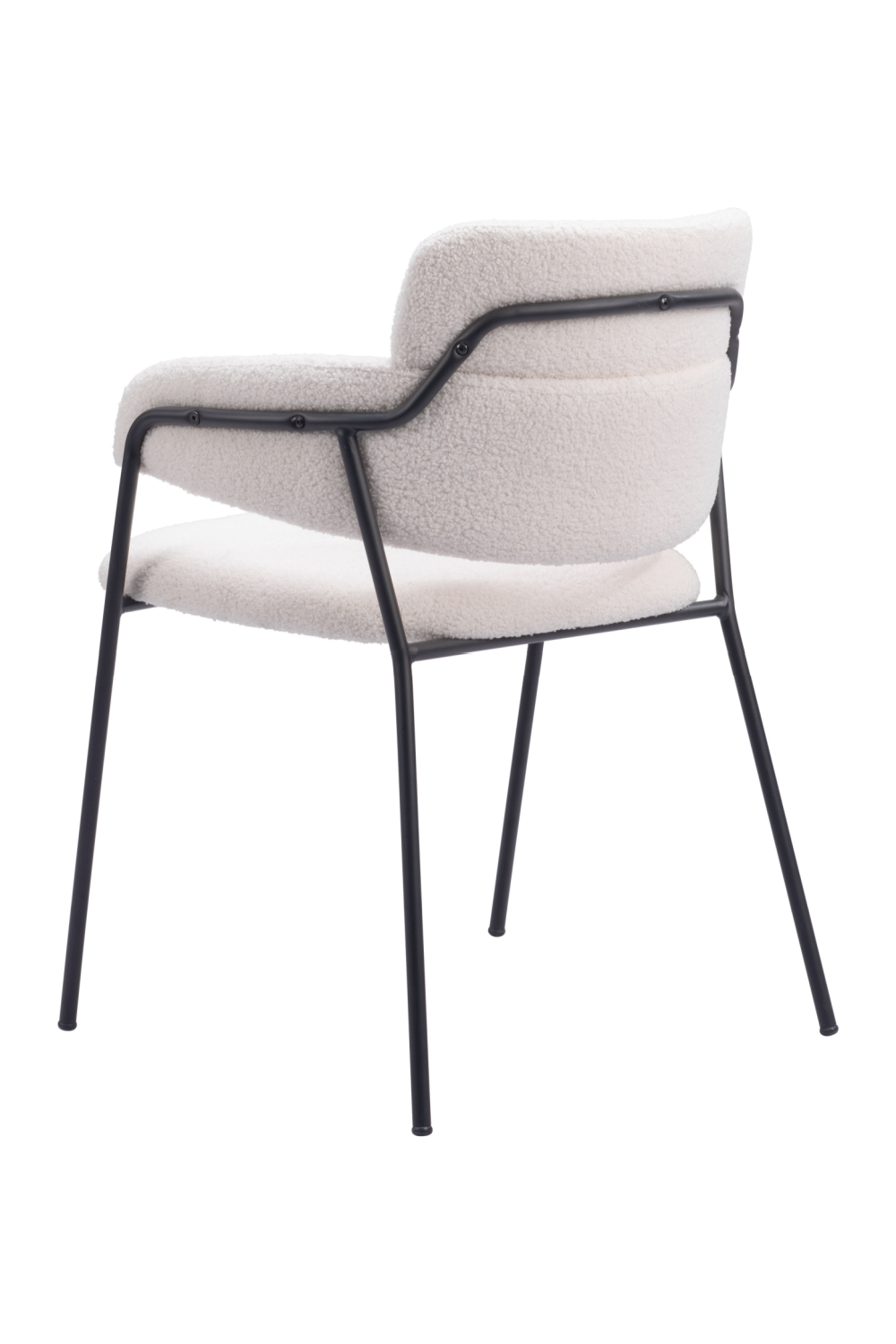   Shearling Style Dining Chairs (2) | Oroa.com