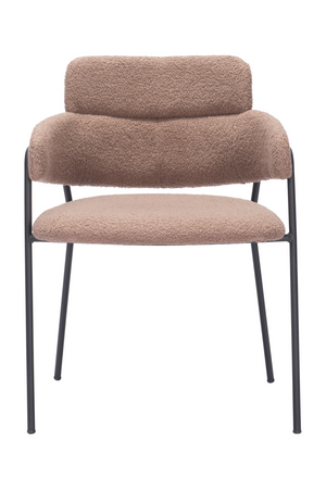  Shearling Style Dining Chairs (2) | Oroa.com