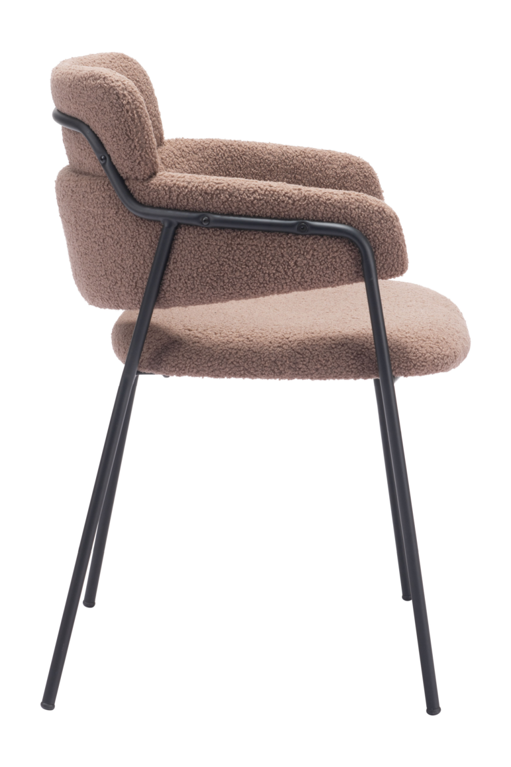   Shearling Style Dining Chairs (2) | Oroa.com
