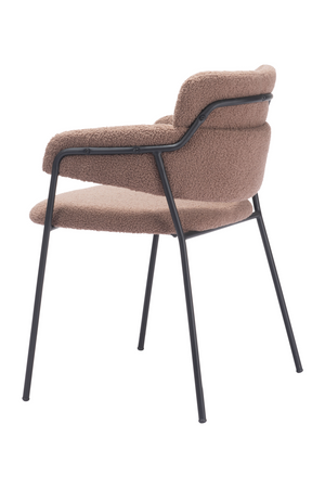   Shearling Style Dining Chairs (2) | Oroa.com