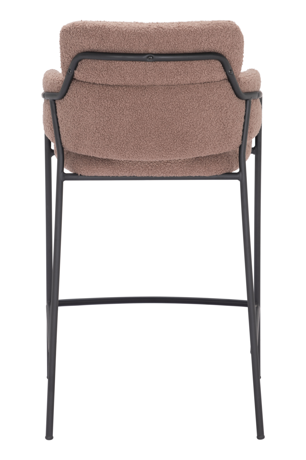   Shearling Style Counter Stools (2) | Oroa.com
