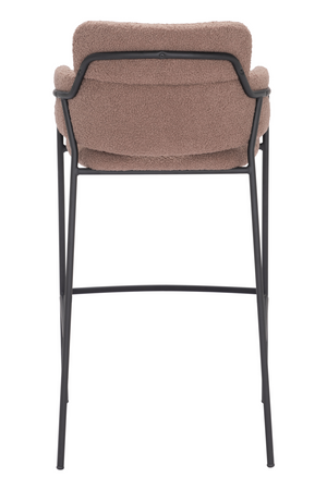   Shearling Style Bar Stools (2) | Oroa.com