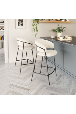   Curved-Back Counter Stools (2) | Oroa.com