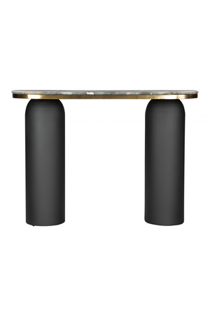   Black Marble Console Table | Oroa.com