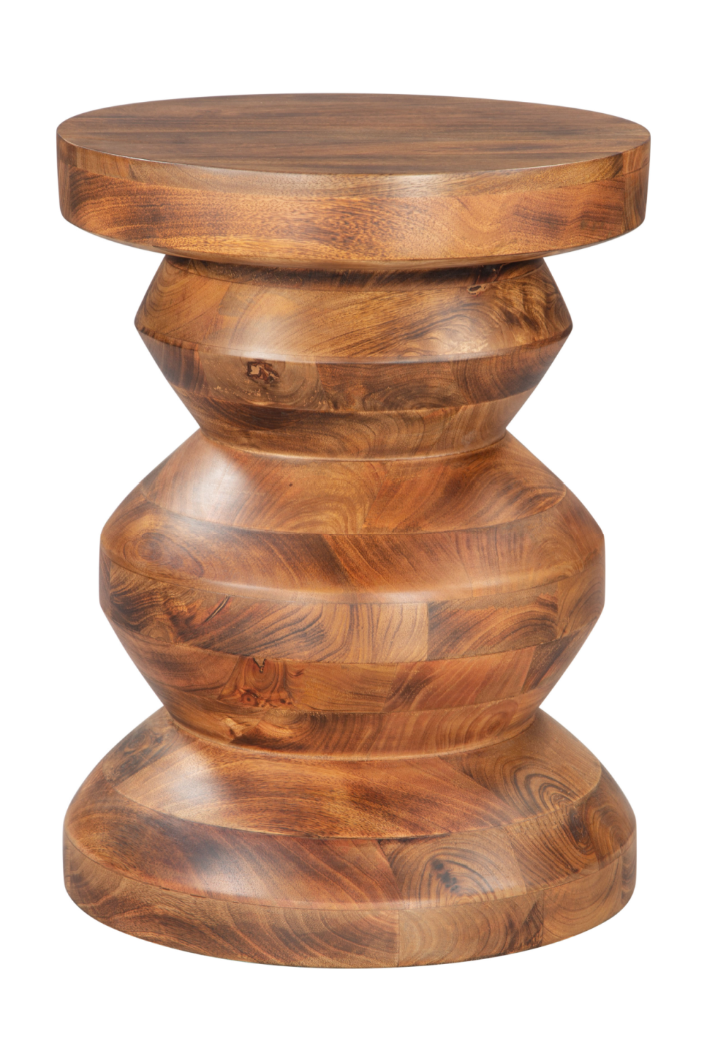   Lacquered Acacia Side Table | Oroa.com