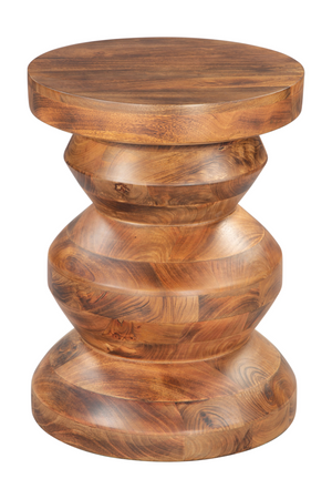   Lacquered Acacia Side Table | Oroa.com