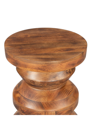   Lacquered Acacia Side Table | Oroa.com