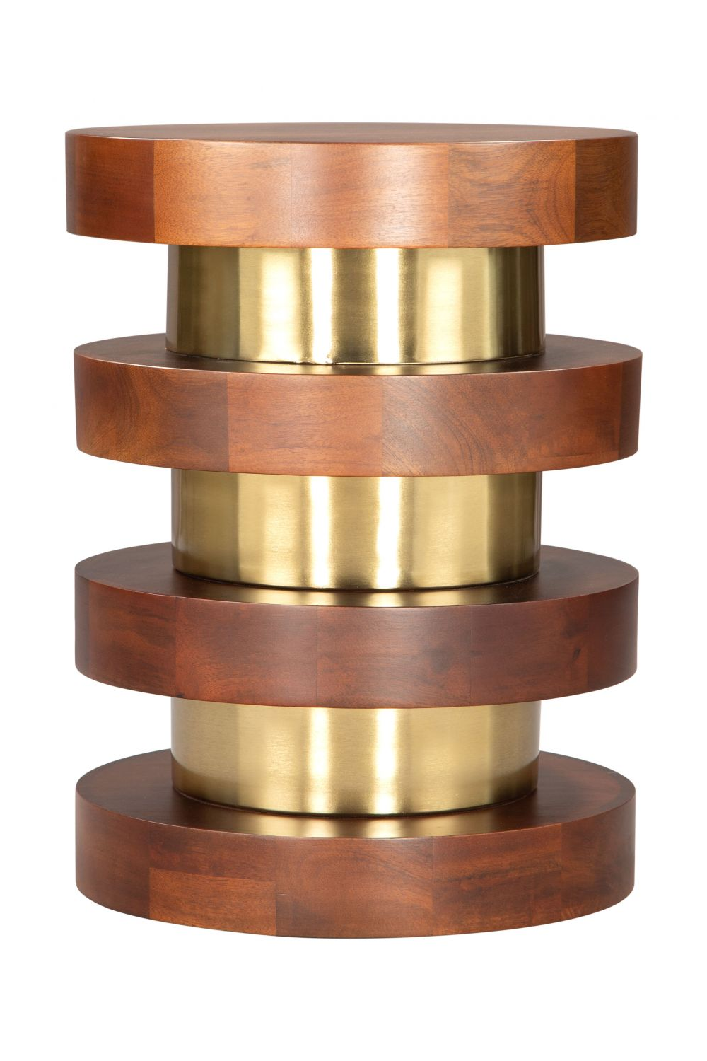   Acacia Wood Walnut Side Table | Oroa.com