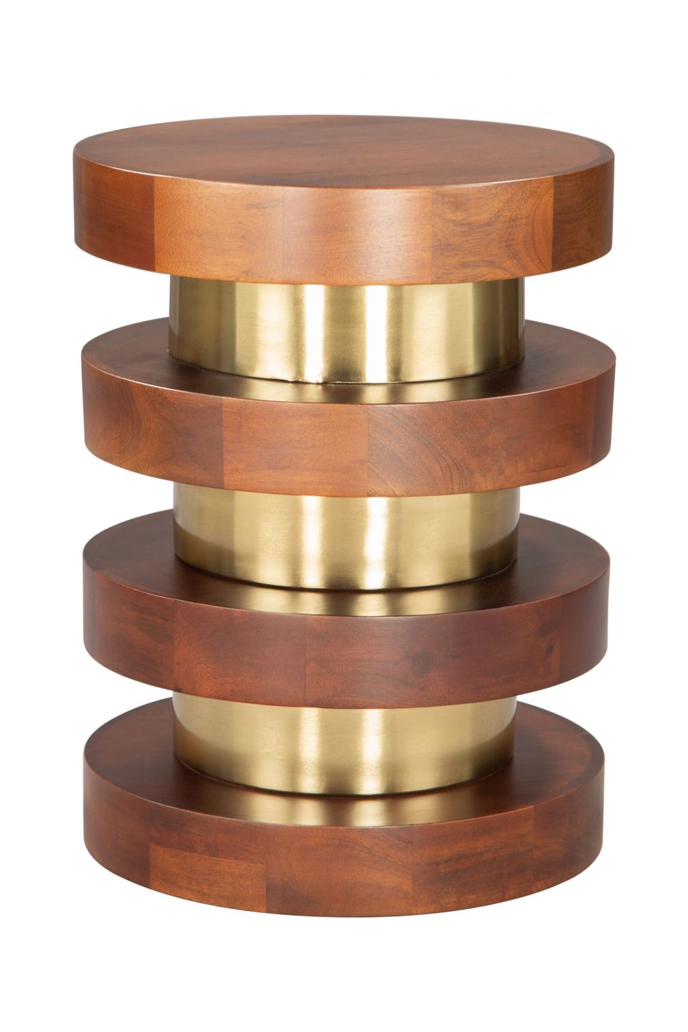   Acacia Wood Walnut Side Table | Oroa.com