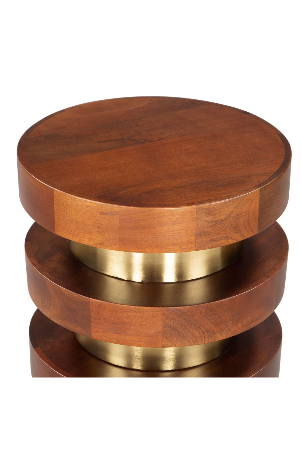  Acacia Wood Walnut Side Table | Oroa.com