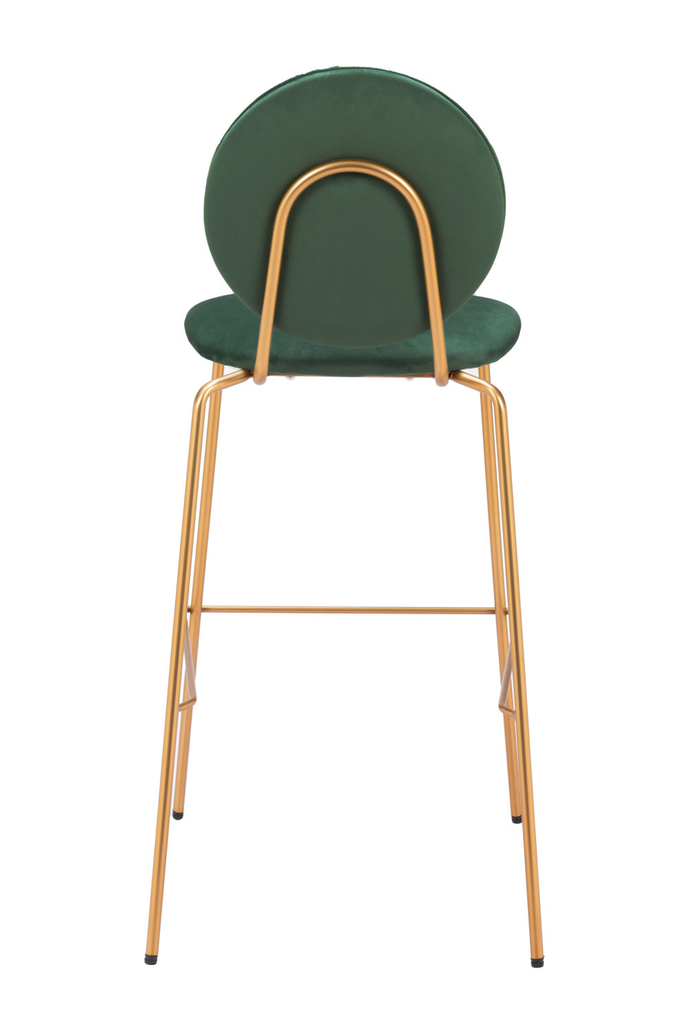   Green Velvet Bar Stools (2) | Oroa.com