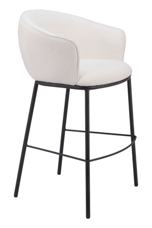   Teddy Fabric Bar Stool | Oroa.com