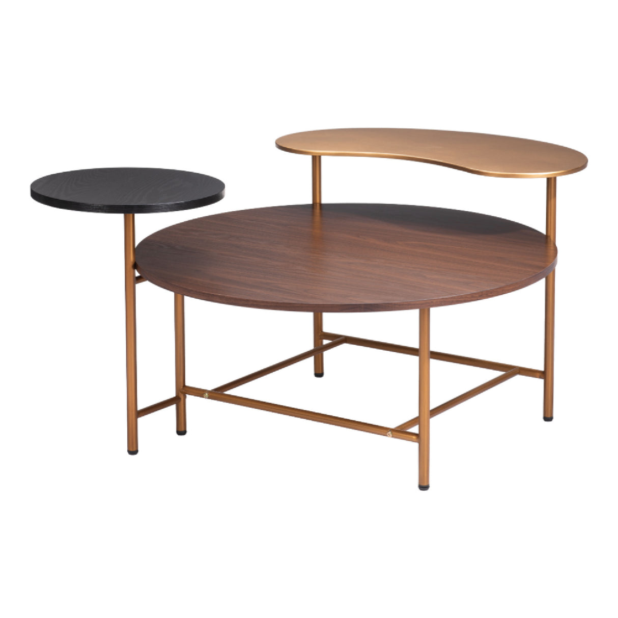   Multicolored Wooden Coffee Table | Oroa.com