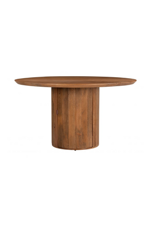   Round Mango Wood Dining Table | Oroa.com