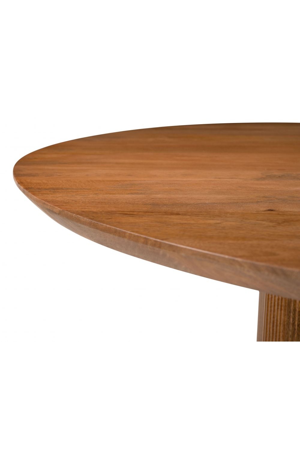   Round Mango Wood Dining Table | Oroa.com