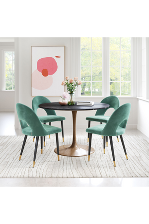   Velvet Dining Chairs (2) | Oroa.com