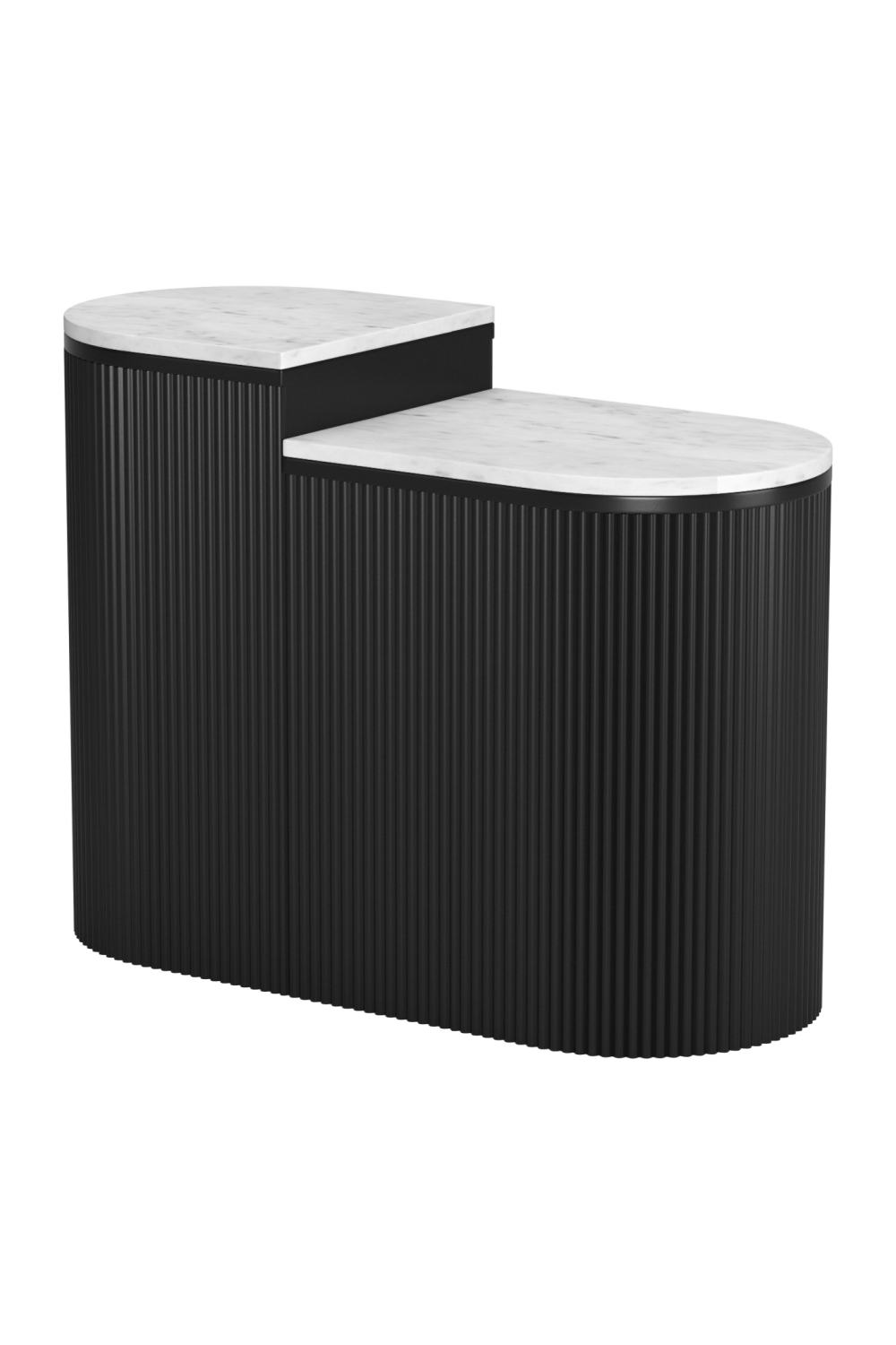   White Marble Side Table Set | Oroa.com