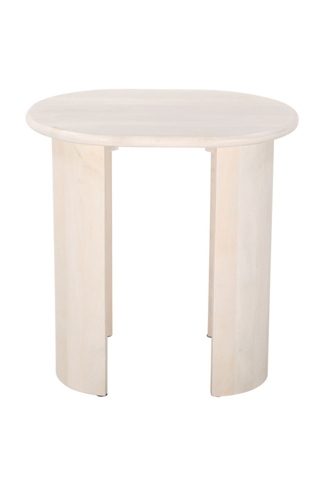   Bleached Mango Wood Side Table | Oroa.com