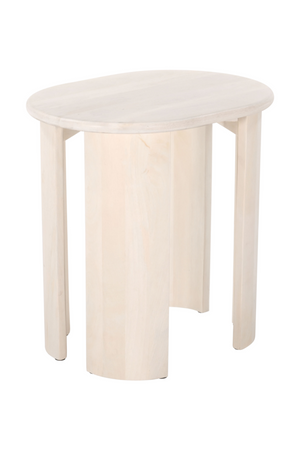   Bleached Mango Wood Side Table | Oroa.com