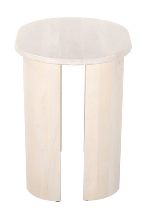   Bleached Mango Wood Side Table | Oroa.com