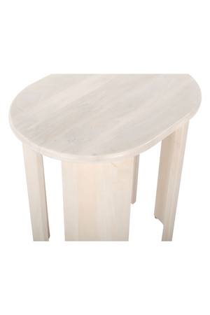   Bleached Mango Wood Side Table | Oroa.com