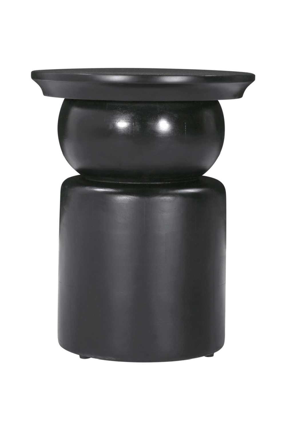  Black Wooden Modern Side Table | Oroa.com