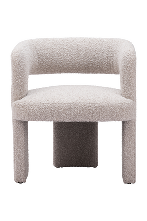   Beige Shearling Accent Chair | Oroa.com