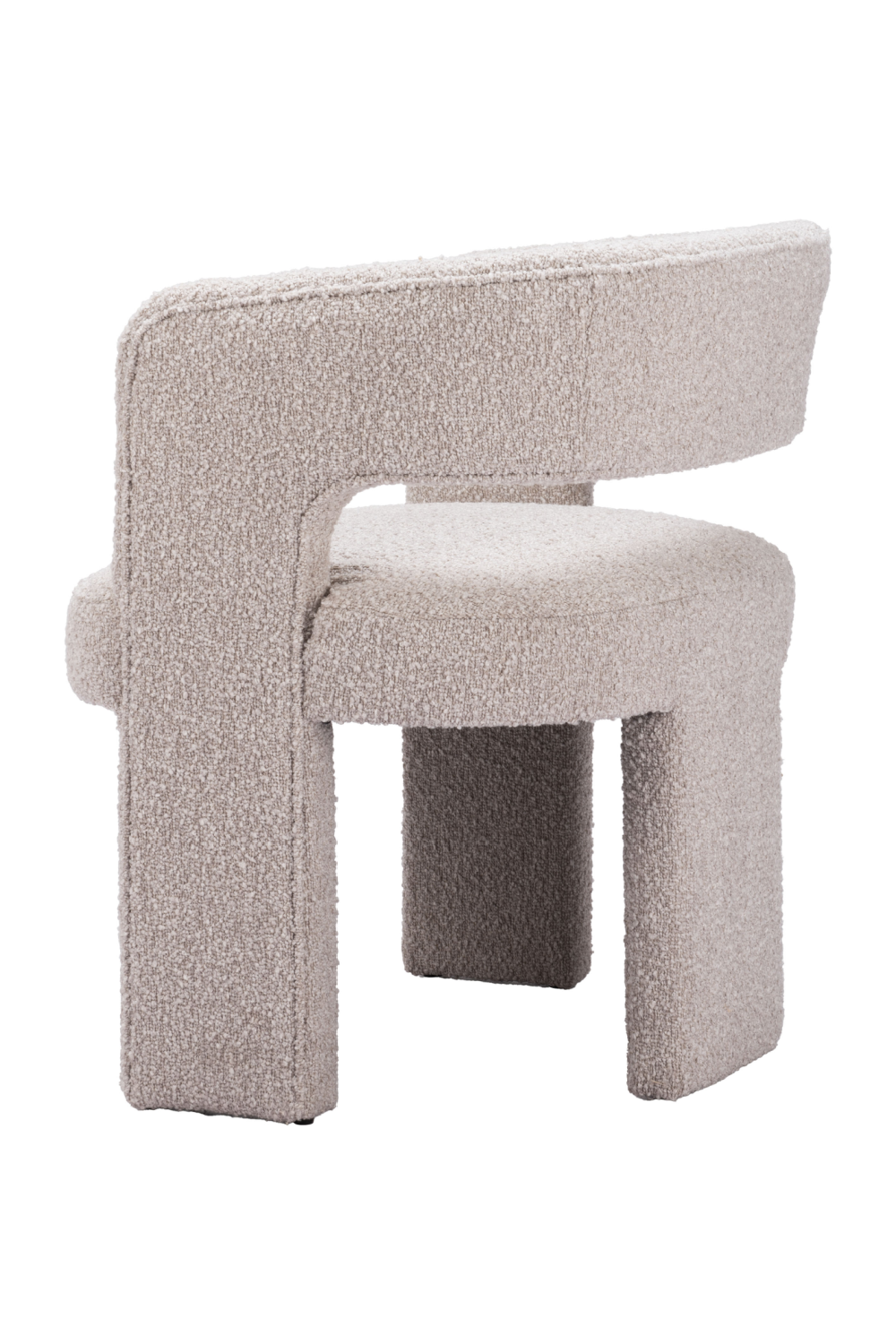   Beige Shearling Accent Chair | Oroa.com