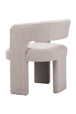   Beige Shearling Accent Chair | Oroa.com
