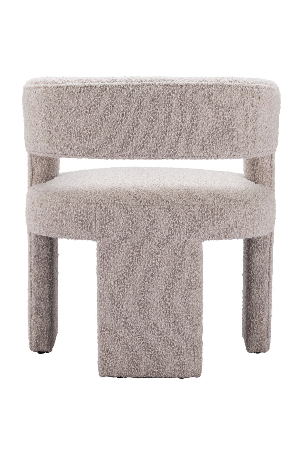  Beige Shearling Accent Chair | Oroa.com